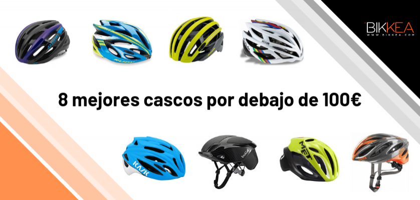 Los 8 mejores cascos de bicicleta por debajo de 100€